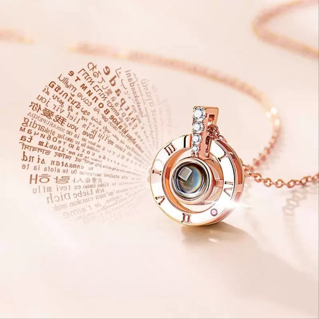 “I love You” in 100 languages Necklace