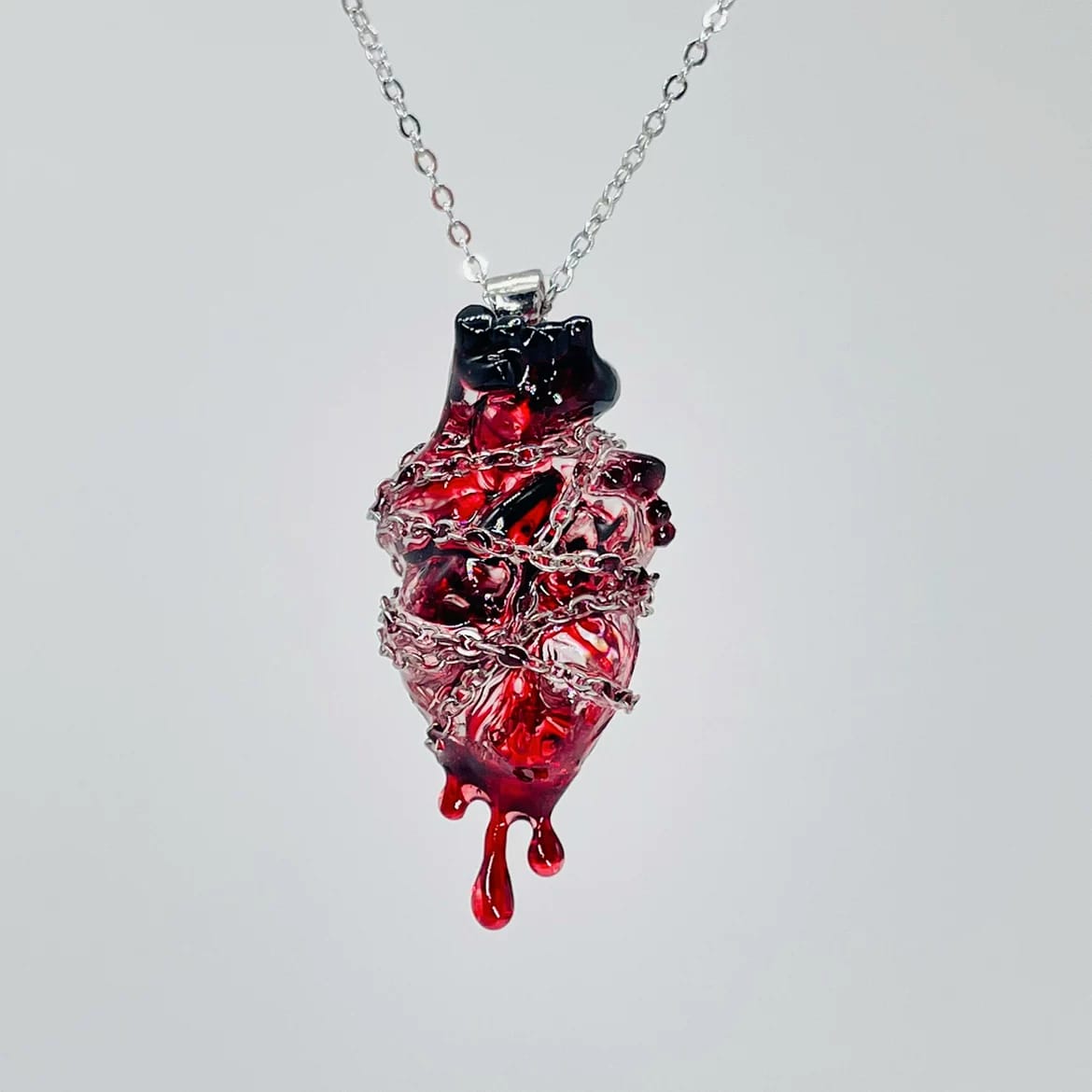 Chained Heart Necklace