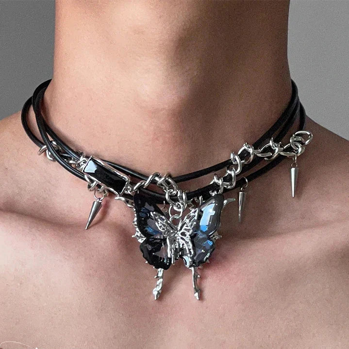 Glimmerrs Butterfly Choker