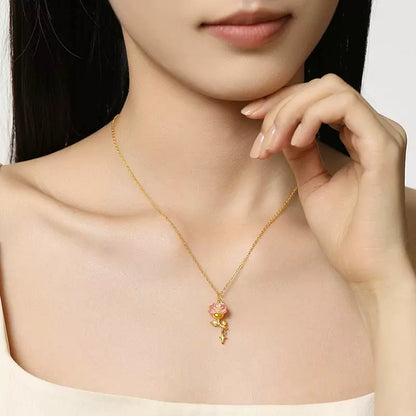 Enchanted Rose Necklace